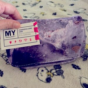 My Tagalongs phone, charger case…Purple